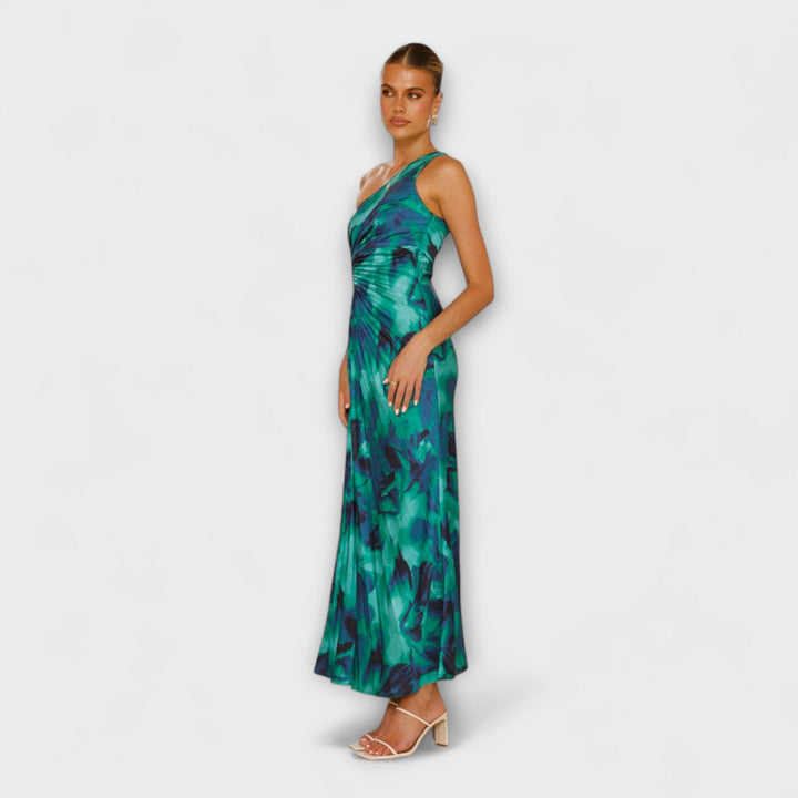 Sienna - Elegantní Maxi Šaty s Výřezem