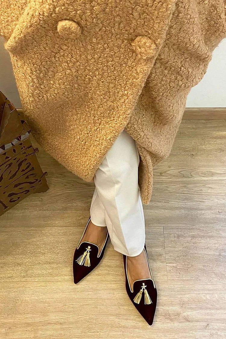 Loafer s elegantními třásněmi
