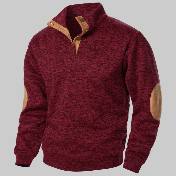 Dominik I Pletený Světr na Podzim