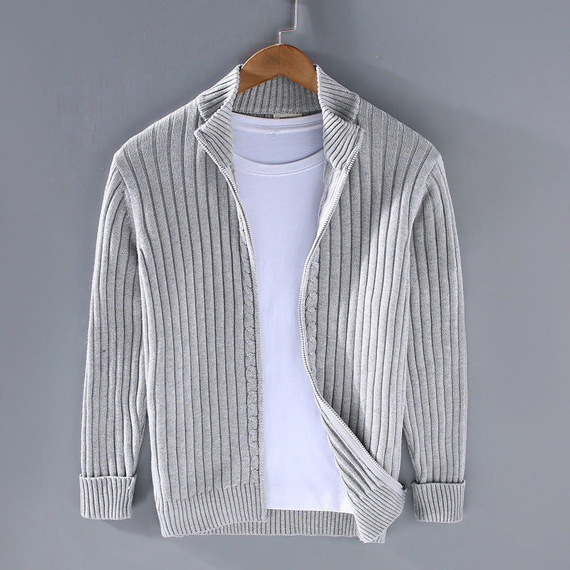 Giovanni | Pletený cardigan se zipem