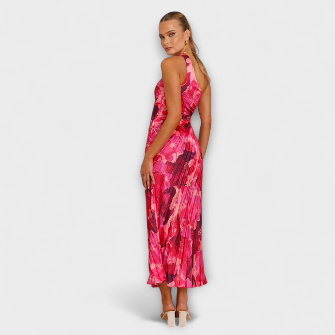 Sienna - Elegantní Maxi Šaty s Výřezem