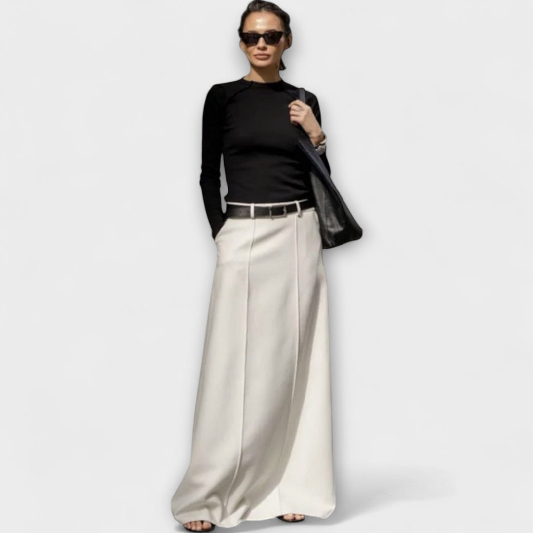 Emma - Sukně H-line s moderním městským stylem