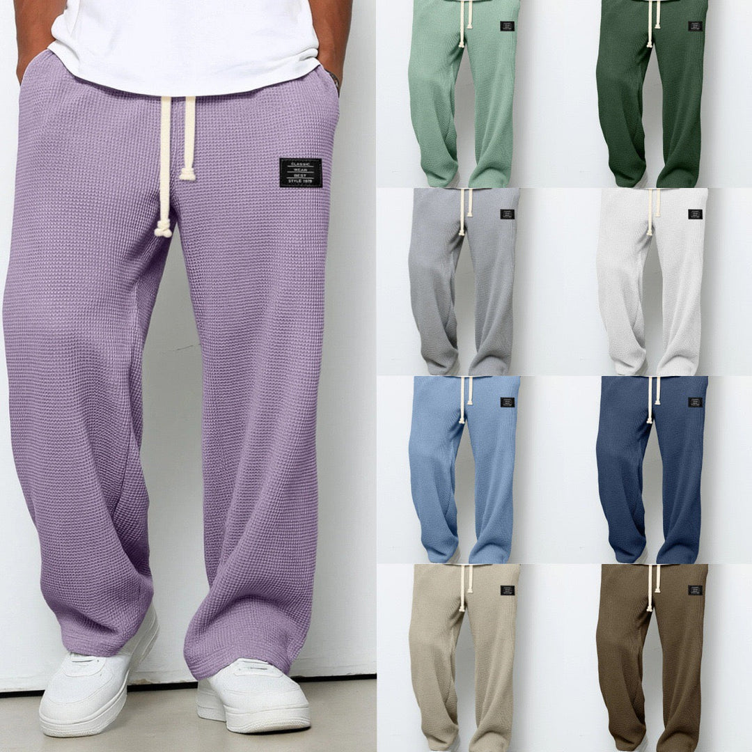 David | Comfort Fit Kalhoty - Měkké, Prodyšné & Stylové (Tmavě modré)