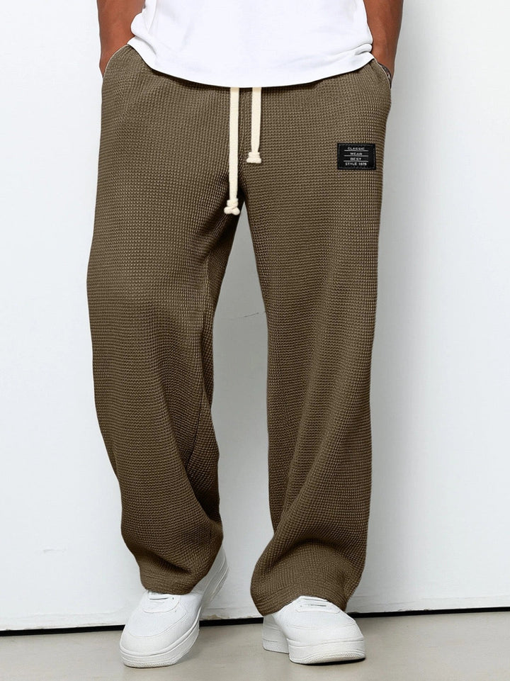 David | Comfort Fit Kalhoty - Měkké, Prodyšné & Stylové (Hnědé)