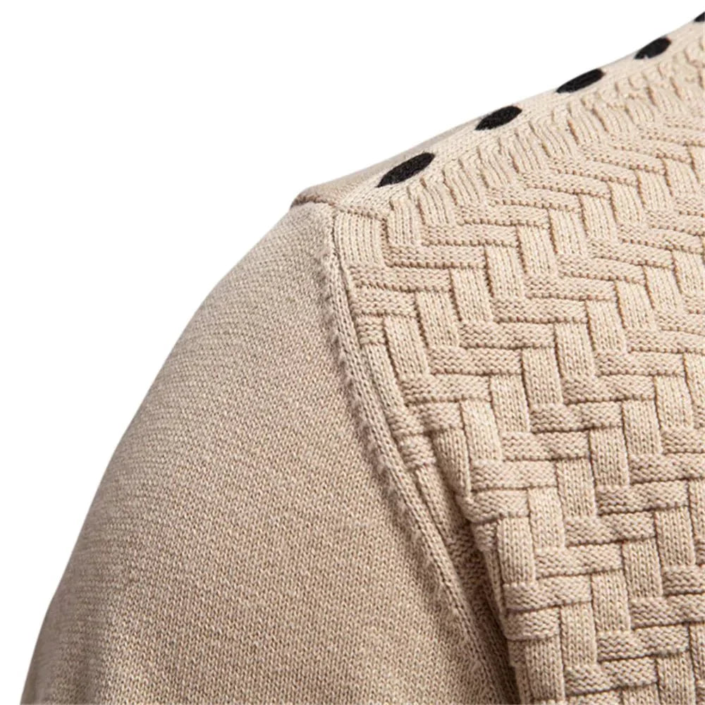 Schneider | Teplý pánský cardigan s V-výstřihem