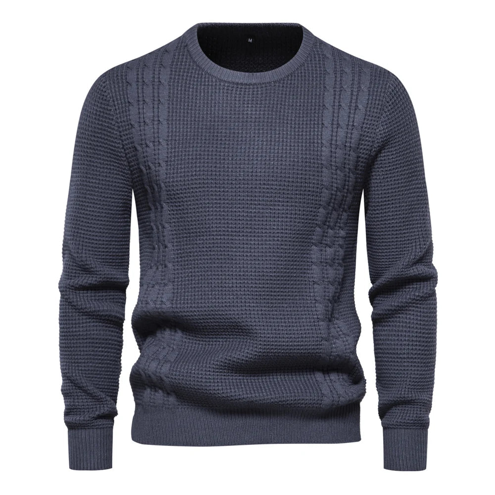 Drechsler | Pletený Casual Teplý Pánský Svetr