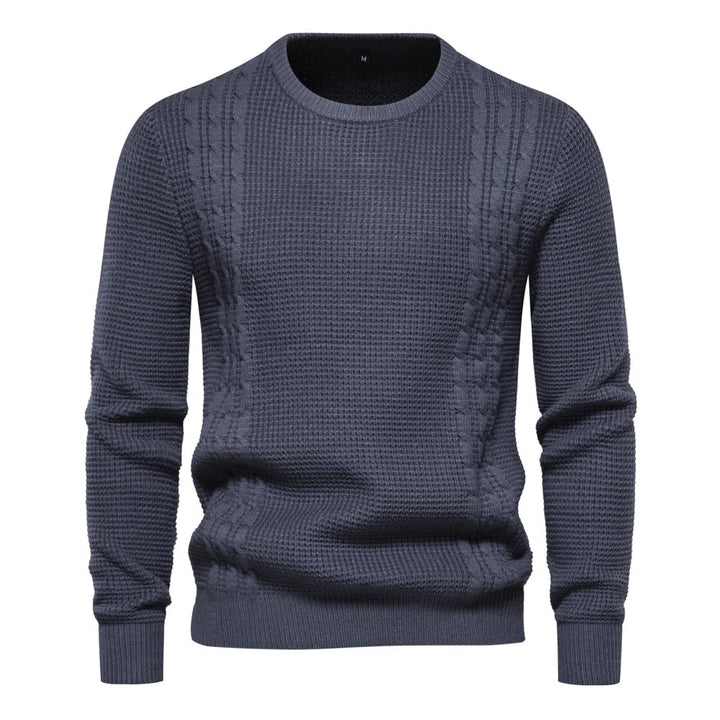 Drechsler | Pletený Casual Teplý Pánský Svetr