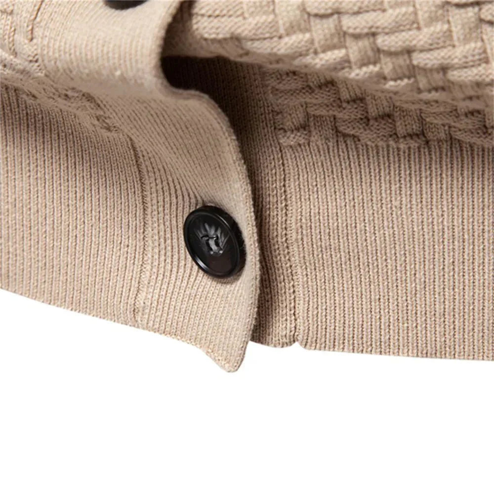 Schneider | Teplý pánský cardigan s V-výstřihem