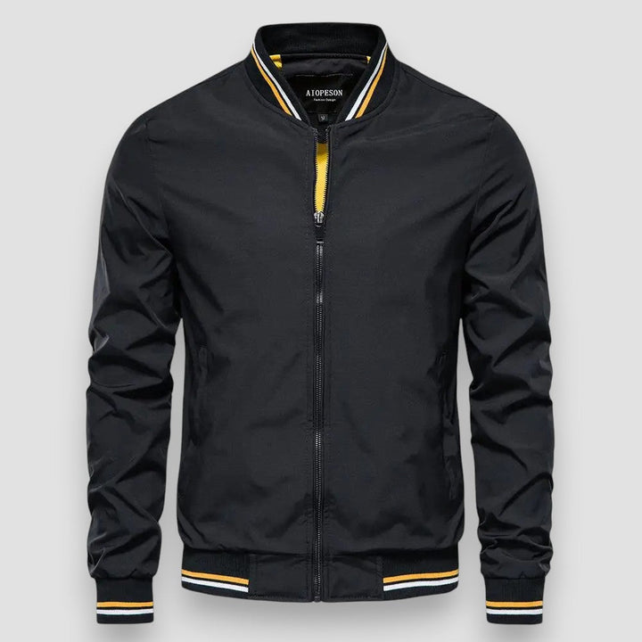 Karel | Elegantní bomber s pruhy