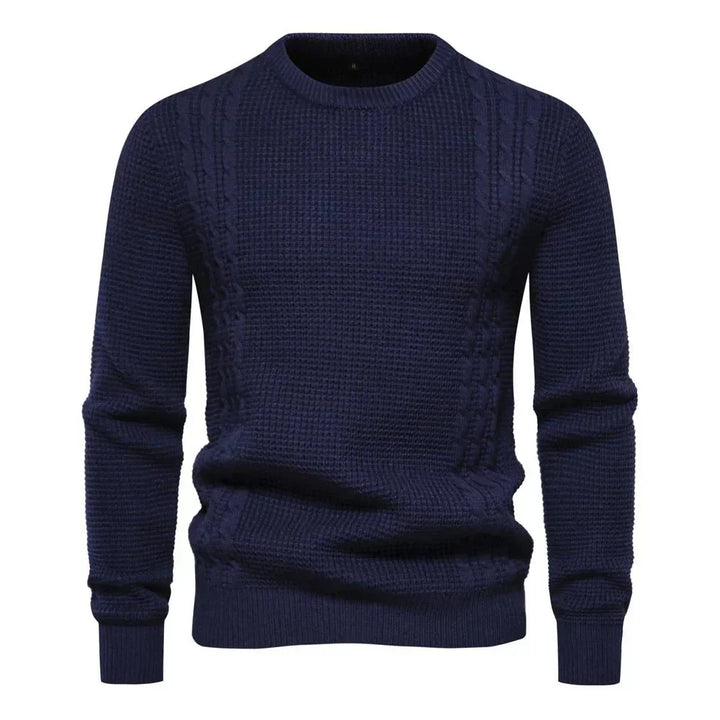 Drechsler | Pletený Casual Teplý Pánský Svetr
