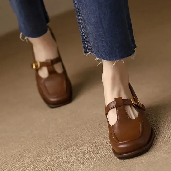 Ysolenne – dámské Mary Jane boty s T-páskem