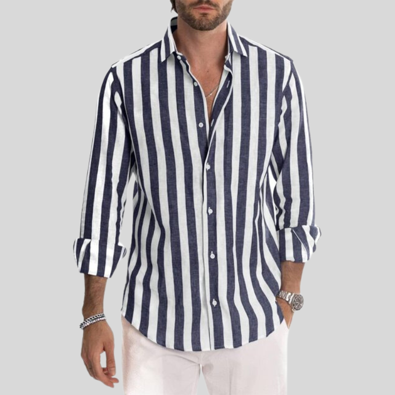 Tomáš – Pruhovaná Košile pro Muže