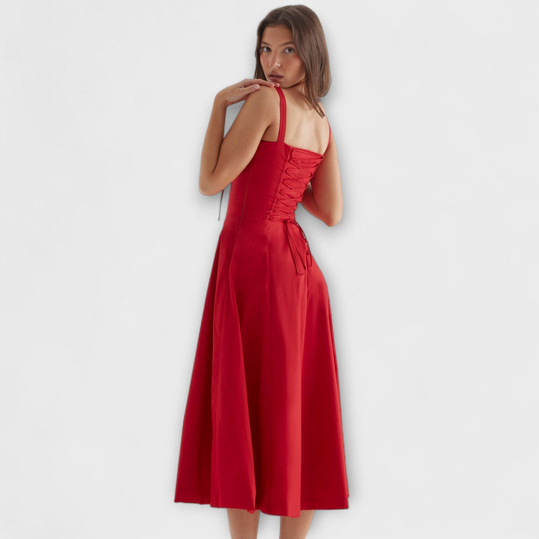 Zipporas - Přizpůsoben dress s moderním jarním květinovým potiskem
