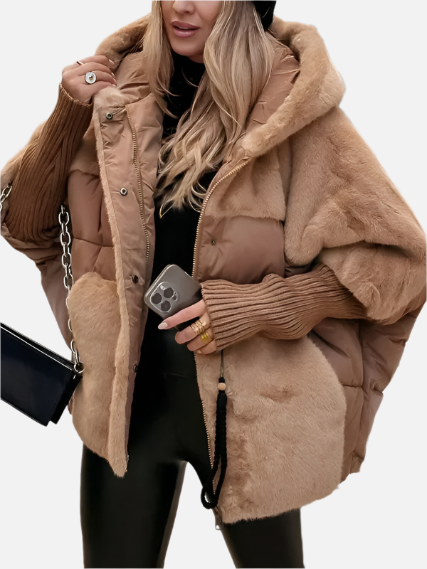 Eva - Elegantní Puffer Bunda