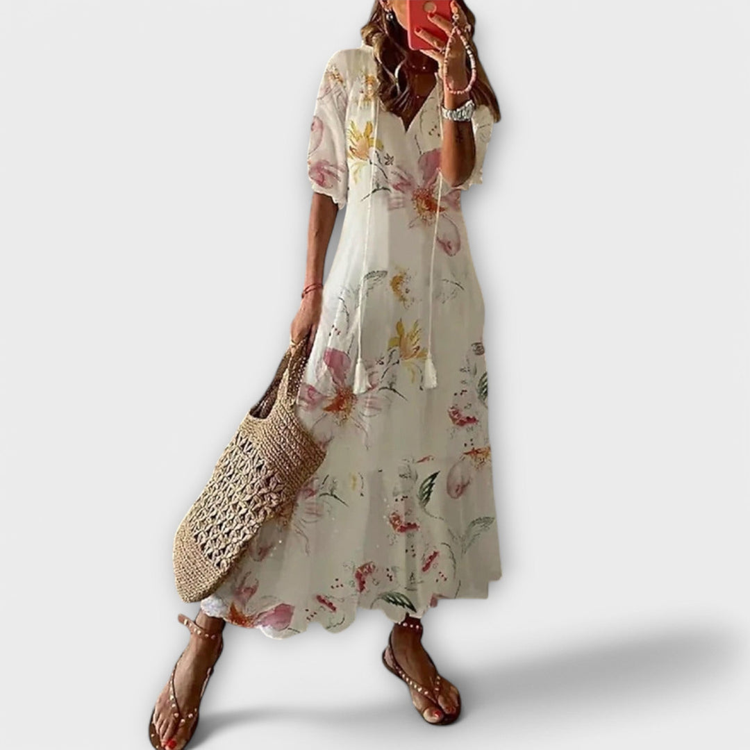 Bettina - Boho Maxi Šaty