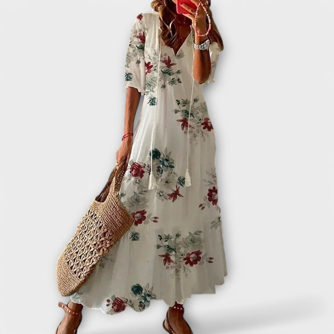 Bettina - Boho Maxi Šaty
